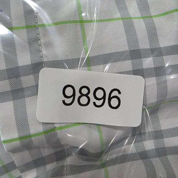 Mens Ben Hogan White Green Gray Plaid Golf Shorts Polyester 11" Inseam Size 40 - Picture 10 of 10